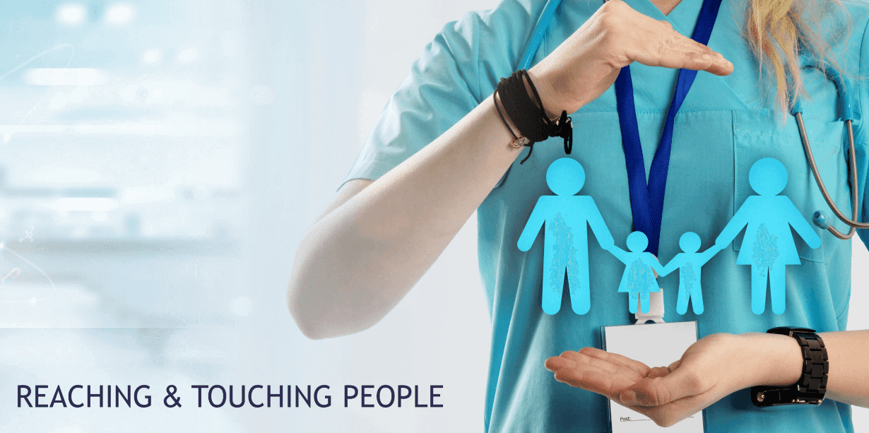 REACHING & TOUCHING PEOPLE